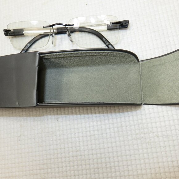 Silhouette 7731 Titanium Eyeglasses rimless 6053 Black size 49-21-140 Frame Only - Picture 10 of 13